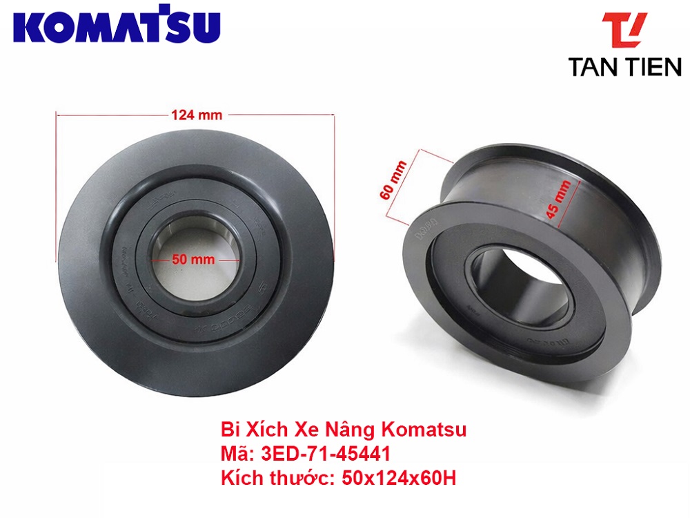 Bi Xích Xe Nâng Komatsu 3ED-71-45441